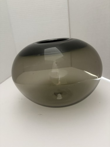 Hand blown spherical vase - hand,