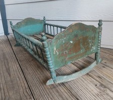 Antique Victorian Doll Cradle