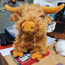 Highland Cow Plush Toy, Soft
