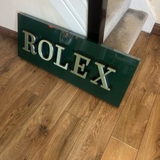 Rolex sign .shop display