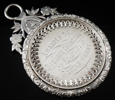 Sterling Silver Farming Medal