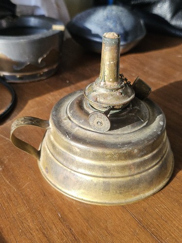 Finger oil lamp - rope, wick