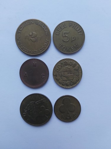 Tokens british gaming arcade - tokens, gaming/arcade