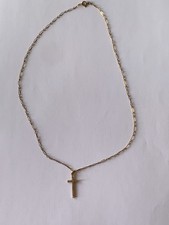 9 carat gold vintage cross