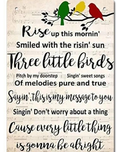 Three little birds lyric - birds,