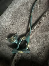 Vintage Brass Cat Ring Holder
