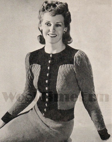 Knitting pattern vintage - pattern,