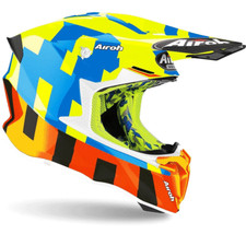 2023 AIROH TWIST 2.0 MOTOCROSS ENDURO OFFROAD BIKE HELMET - FRAME YELLOW GLOSS