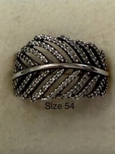 PANDORA FEATHERS RING SIZE 54