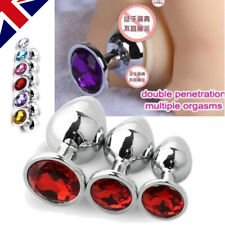 1/3PCS Ass Anal training Kit Stainless Metal Steel Anal Butt Plug Adult Sex Toys