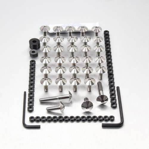 Stainless steel fairing kit - stainless,