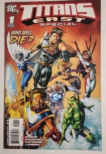 Official 2008 comics titans - 2008, dc