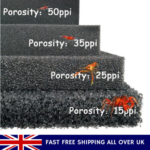 Thick black aquarium filter - thick,