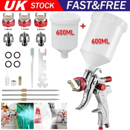 600ml hvlp spray gun kit - 600ml,
