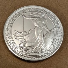 1 oz Silver 2013 Britannia 999