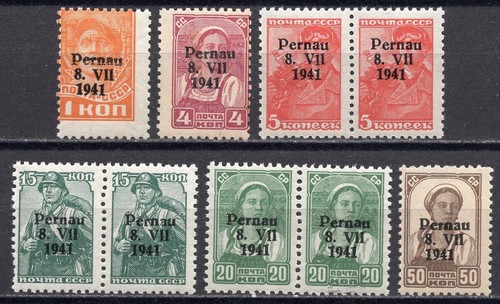 Estonia 1941 pernau german - estonia,