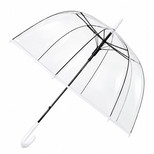 Large clear transparent dome - clear,