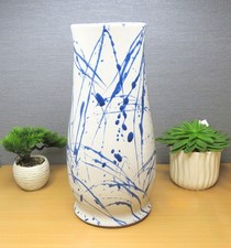 Tall Ceramic Vase Large White