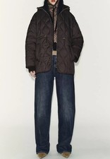 Zara water repellent quilted