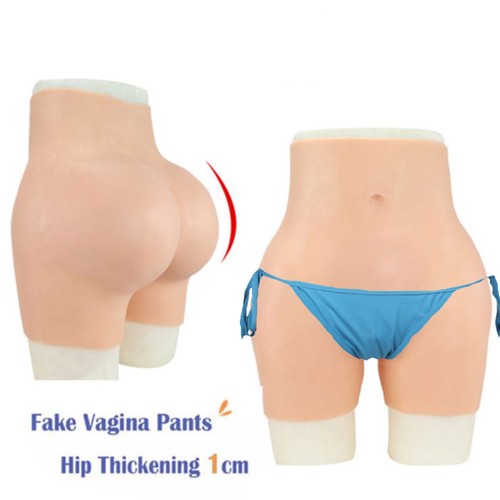 Realistic silicone panty hip - realistic,