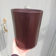 Leather 'look' bin / Waste