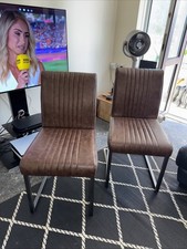 Dinning  table  Chairs Brown 