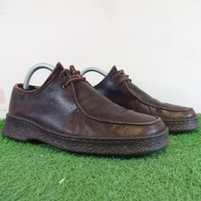 Camper Shoes Size 6 Womens Brown Peru Leather Summer Plimsole Terreno Derby