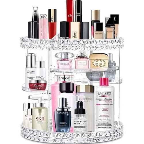 360 rotating makeup organizer - 360,