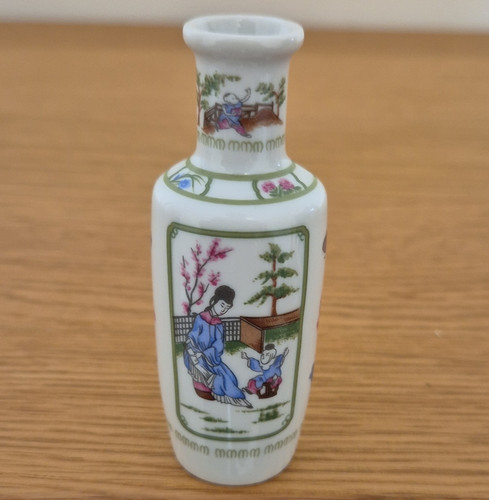 Franklin porcelain vase geisha - franklin,