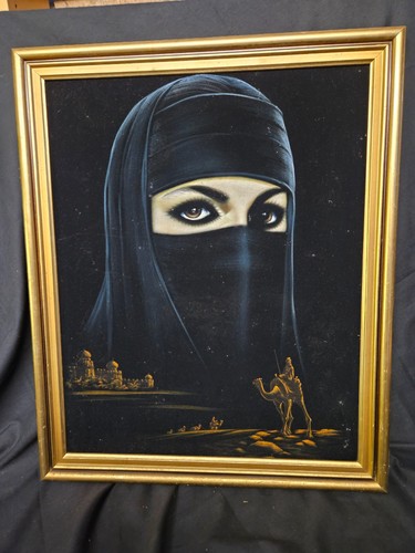 Vintage velvet painting - vintage,