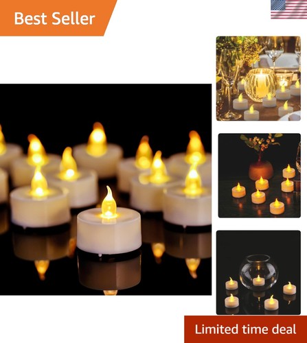 Flameless led tea light - flameless,