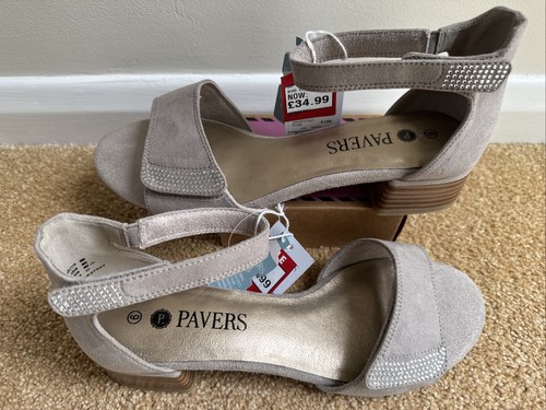 Pavers slingback sandals suede - pavers,