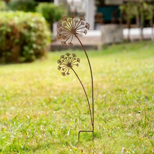 1pc iron garden - garden, stake