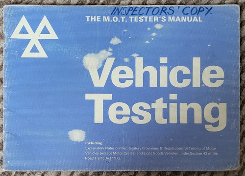 Vehicle testing o t - vehicle,