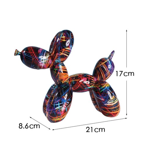 Nordic style balloon dog - style,
