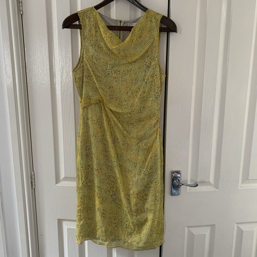 Reiss 100 silk draped bodycon - reiss, 100%
