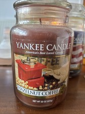 Yankee Candle Large Jar Hazelnut Coffee 623g 22oz Food & Spice Collection