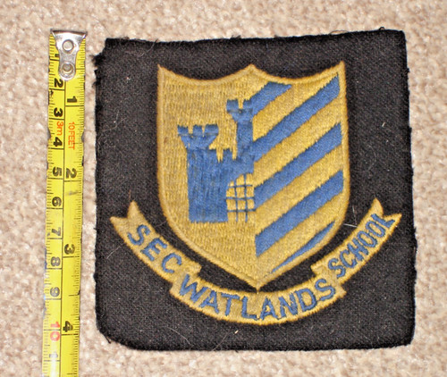 Watlands school blazer badge - school,
