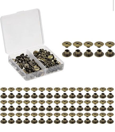50set 4mm chicago screw - 4mm,