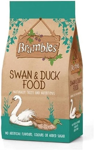 Brambles floating swan duck - brambles,