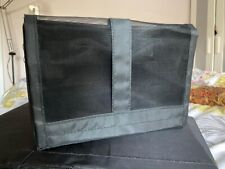 8 Ikea black fabric shoe storage units, 34cm long X 22cm wide X 16 cm tall, 8pcs