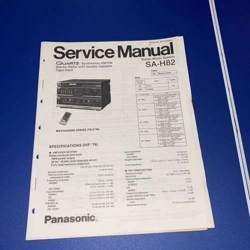 Panasonic service manual - service,