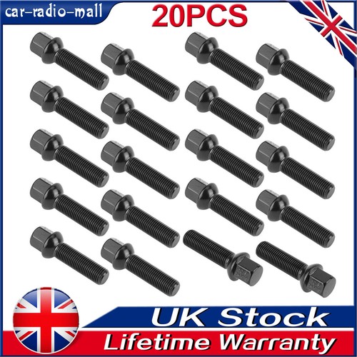 20pc alloy wheel bolts m14 - alloy,