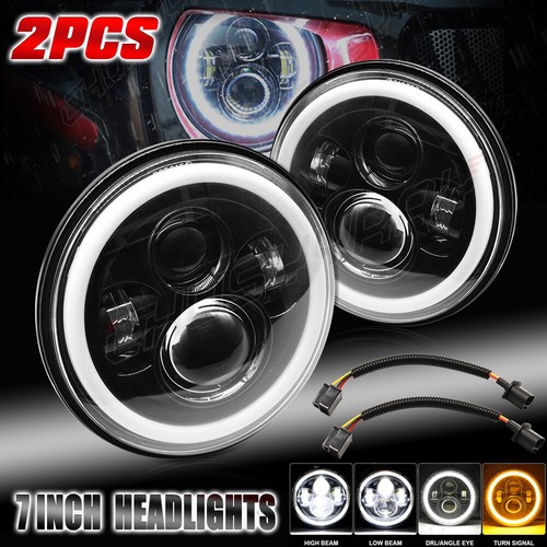Pair inch round led - pair,