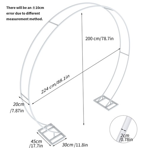 Wisfor round wedding arch - wedding,