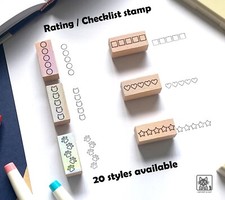 5 Star Rating Stamp Book