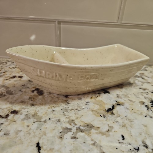 Vintage ceramic shrimp - ceramic,