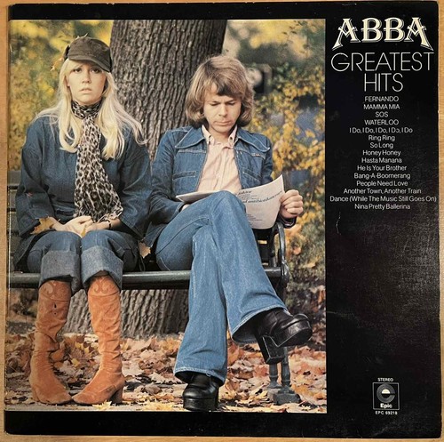 Abba vinyl greatest - 12", lp.