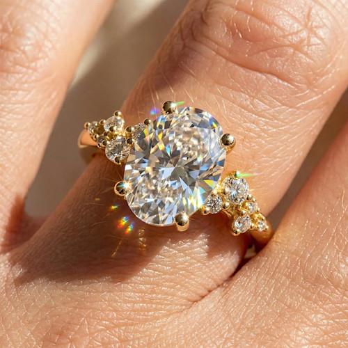 14k yellow gold igi certified - 14k,