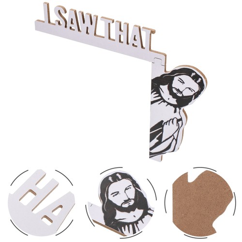 Wood door frame jesus - frame,